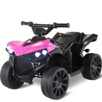 [Llevá 2 y Pagá 1] Auto Eléctrico Infantil TurboKids 4x4 con Luces LED + De Regalo: 2 Cascos de Seguridad