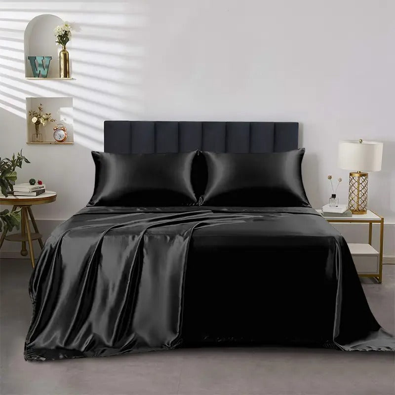 Conjunto de Cama Sleep Luxury Premium – Juego de Sábanas + Fundas de Almohada de Regalo